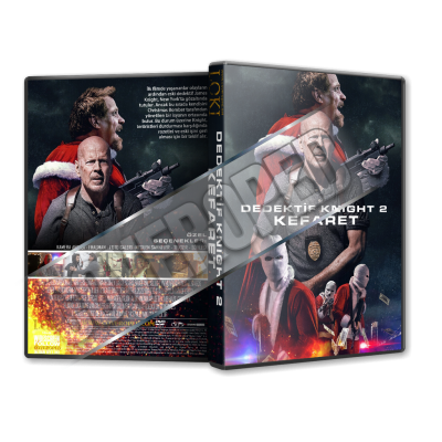 Dedektif Knight 2 Kefaret - Detective Knight Redemption - 2022 Türkçe Dvd Cover Tasarımı